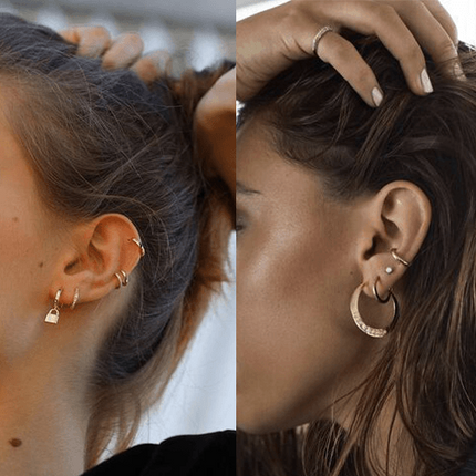 Beauty Piercing (Kit 3 pares) - Frete Gratis