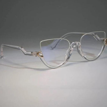 Armação de Óculos de Grau Feminino Meia Taça